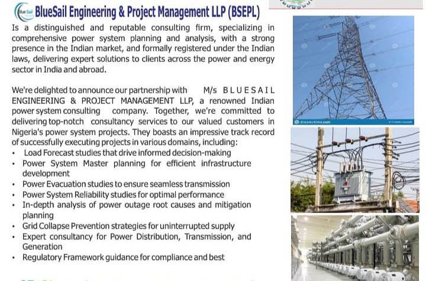 BlueSail Engineering & Project Management LLP
